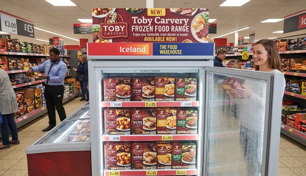 Toby Carvery Debuts New Frozen Range at Iceland and The Food Warehouse